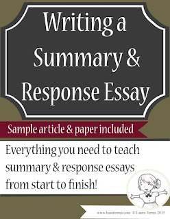 https://www.teacherspayteachers.com/Product/Summary-and-Response-Essays-Complete-Unit-1729917