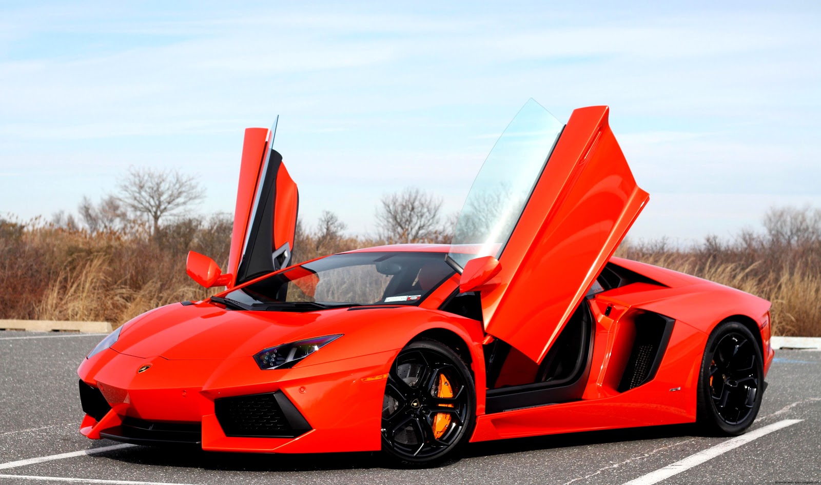 Lamborghini Aventador Orange Lamborghini Aventador Orange