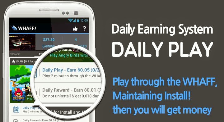 Cara Menghasilkan Uang Dengan Android Whaff Rewards