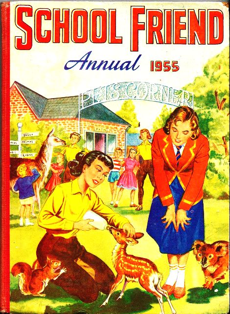 School Friend Annual 1955 Scan A. Wallace