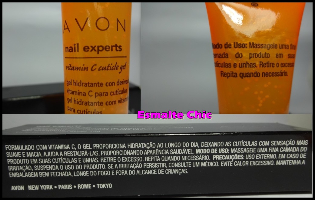 Esmalte Chic Resenha Gel Hidratante para Cutículas Nail Experts