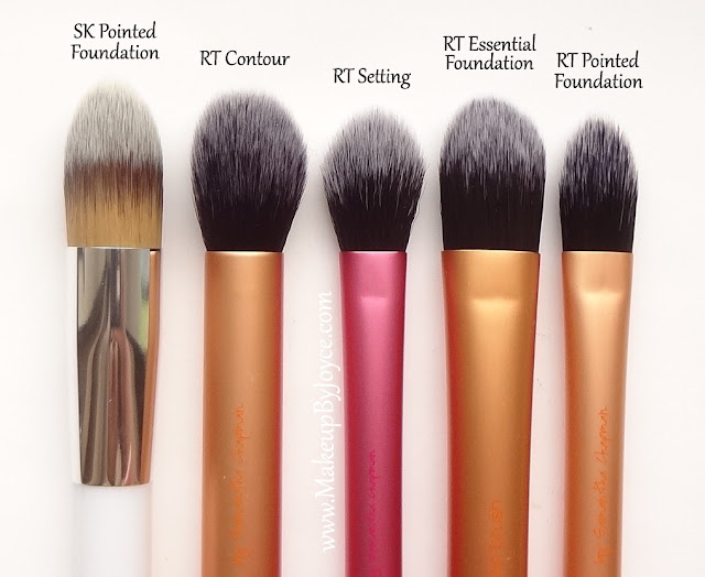 MakeupByJoyce ** ! Review + Comparison Real Techniques Brush Collection