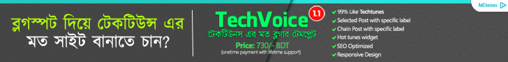 Techvoice template ad banner