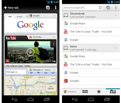 Google Chrome para android