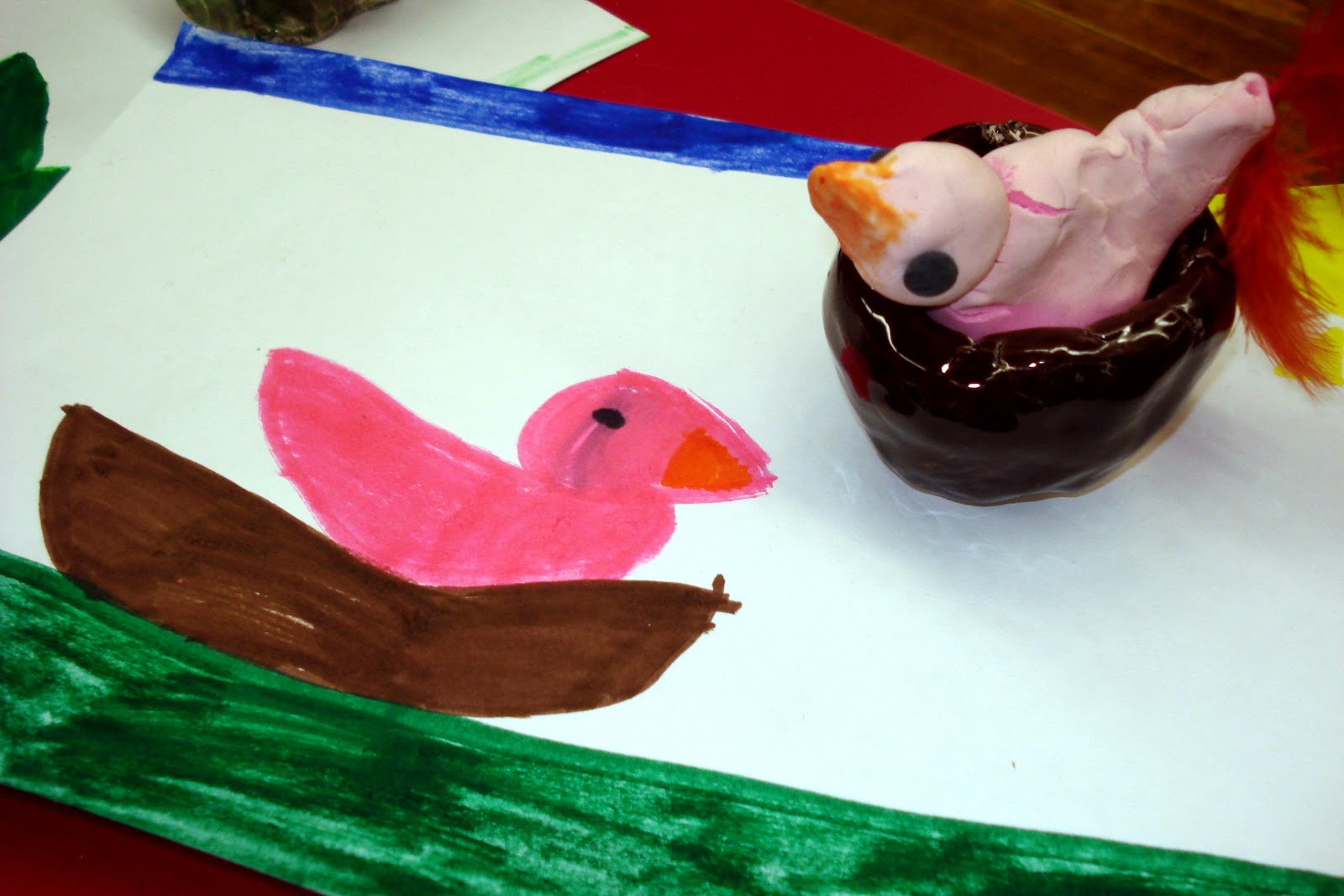 Kindergarten Birds and Bird Nests ArtMuse67