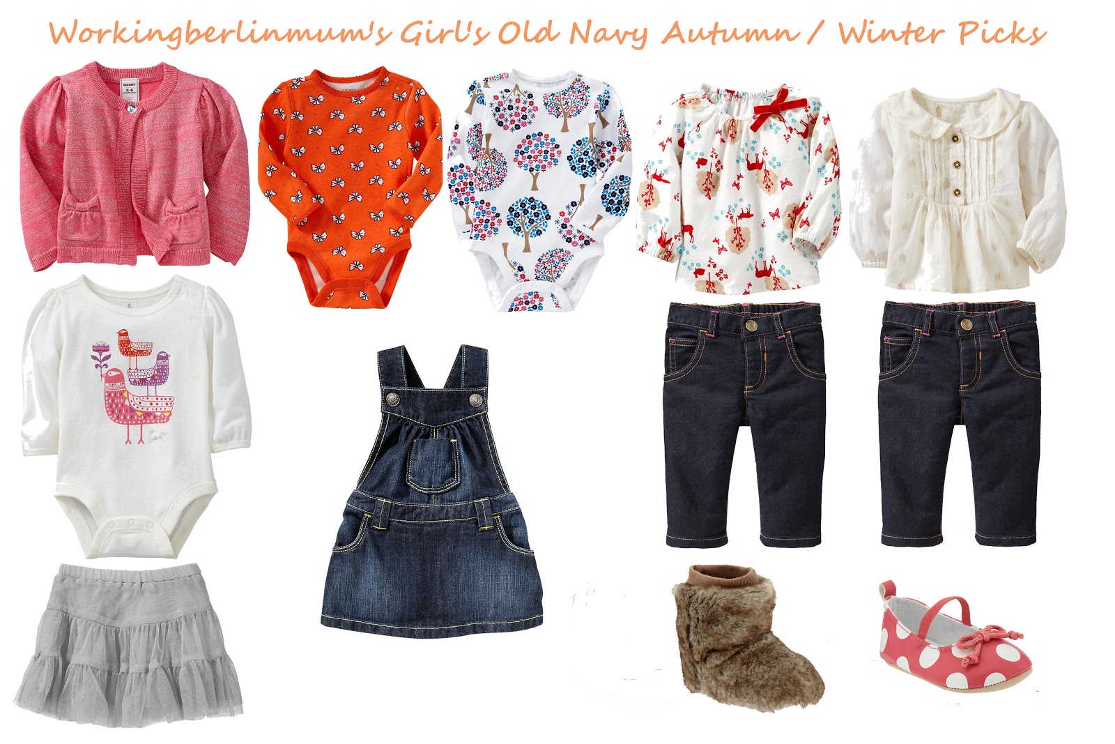 Winter Baby Girls Fashion: My Old Navy Picks