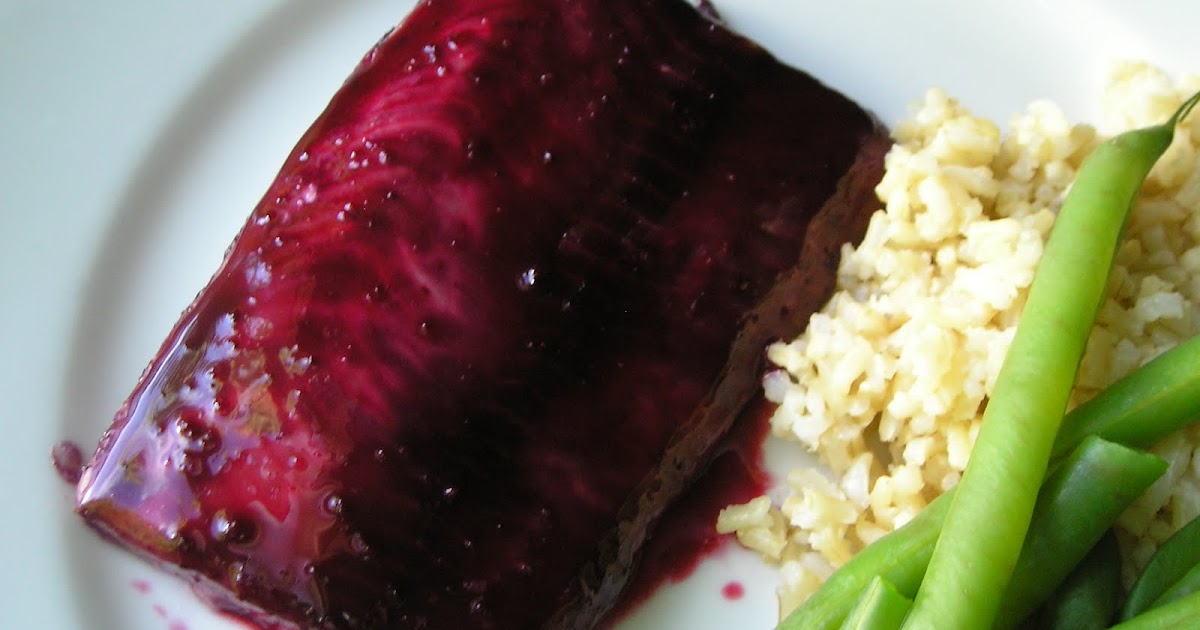 Blackberry Ginger Glazed Salmon Edesia's Notebook