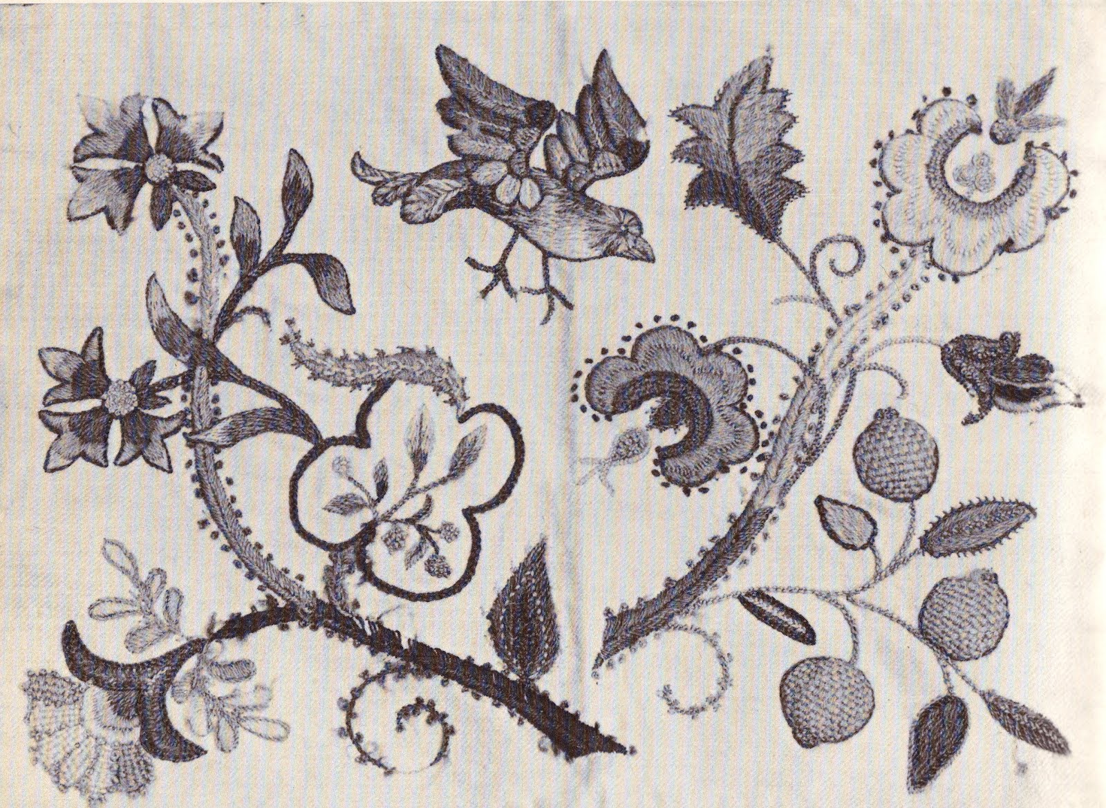 Stitching Idyllic by Ann Bernard Elizabethan Post Script