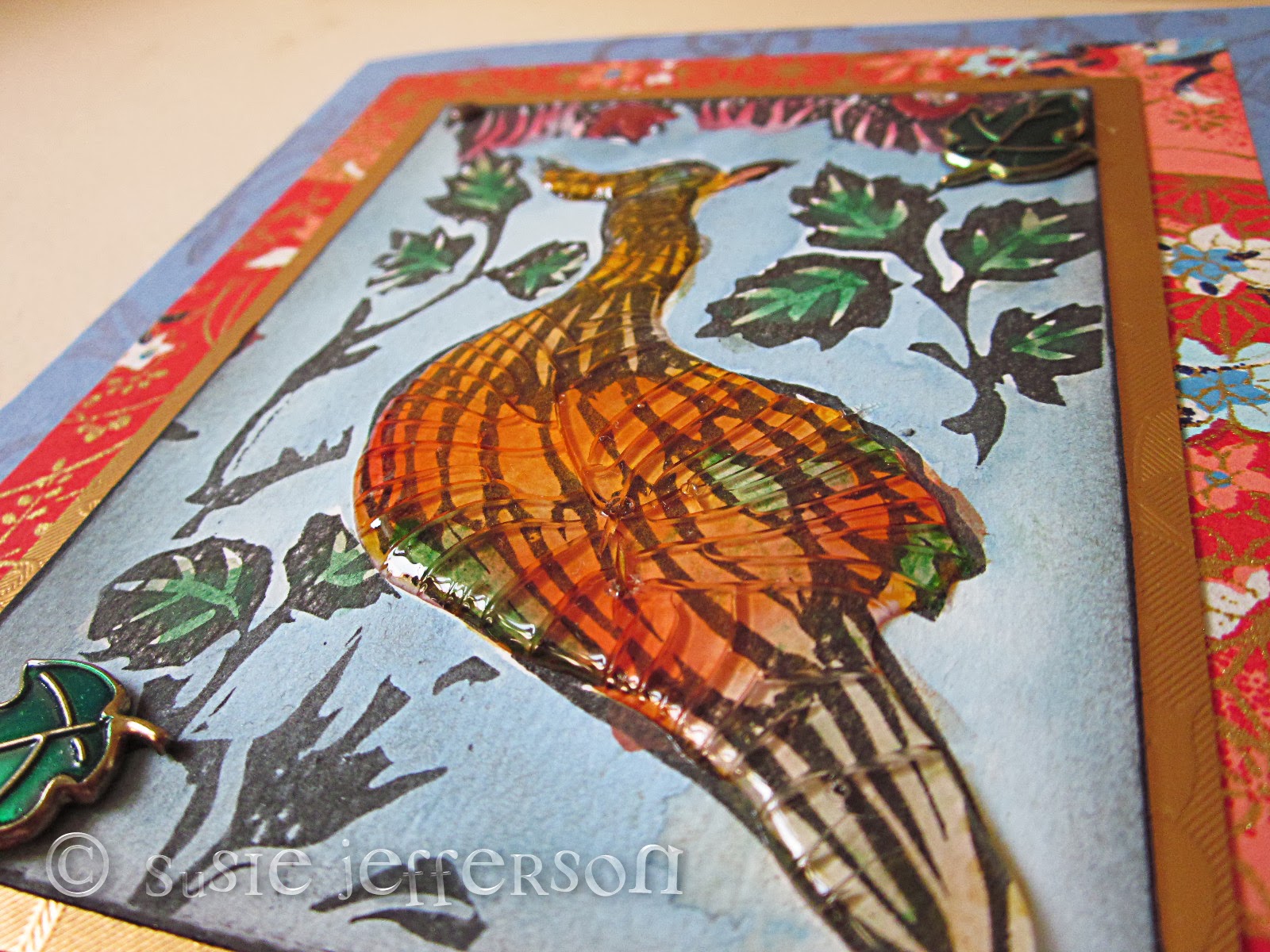 STAMP CARVING some finished cards 1st Floor Flat