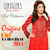 Origins Ready to Wear Eid Dresses 2014 | Latest Trendy Eid Collection for Girls
