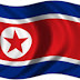 Coreia do Norte - bandeiras para colorir