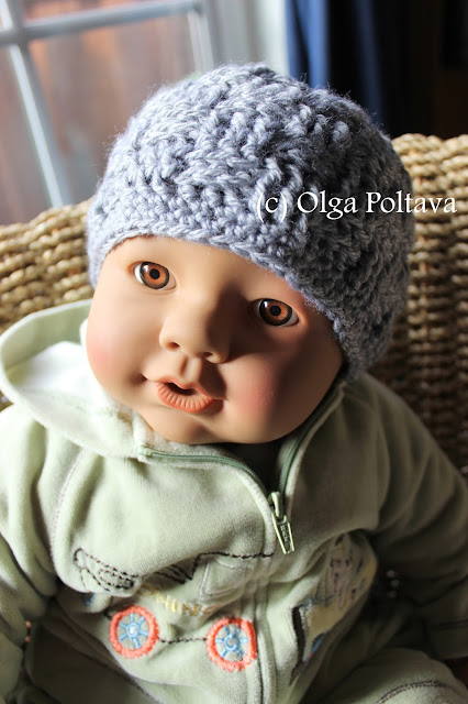 Lacy Crochet: Basketweave Baby Hat, Free Crochet Pattern