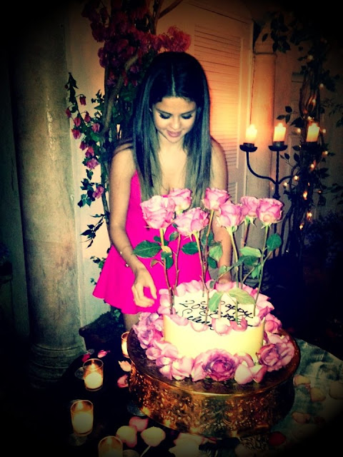Selena Gomez birthday cake