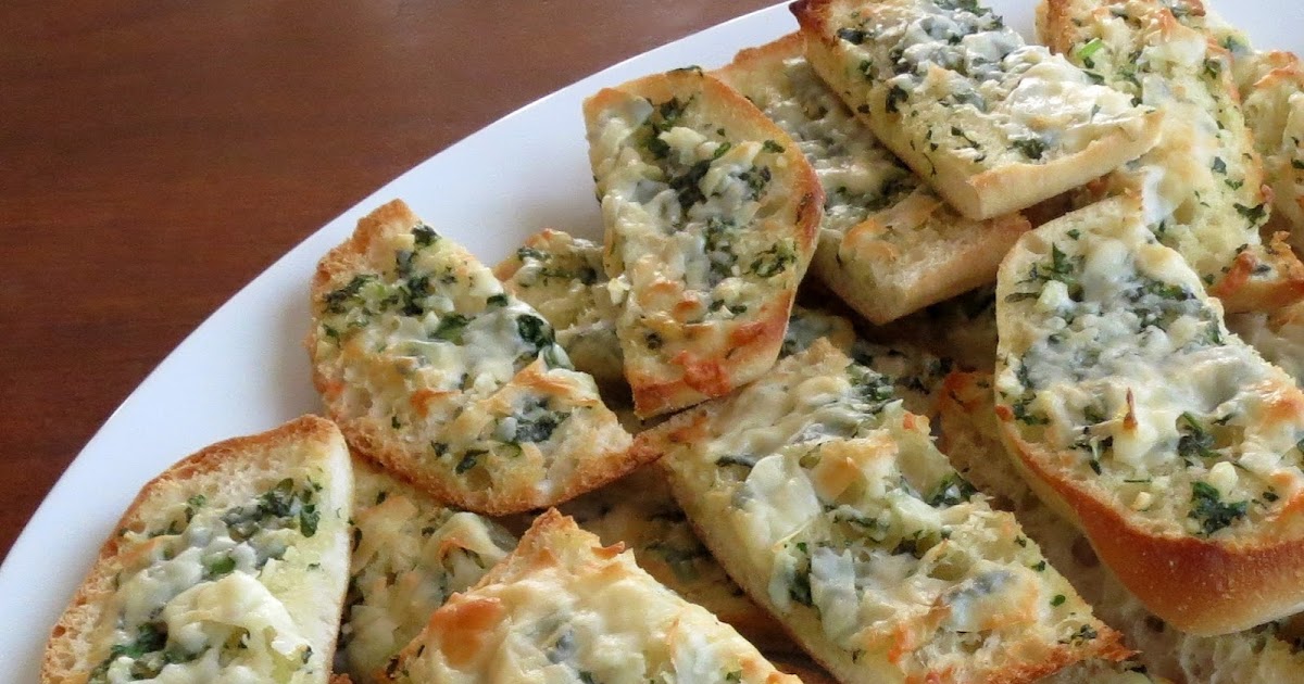 Rumbly in my Tumbly Basil Butter Garlic Bread