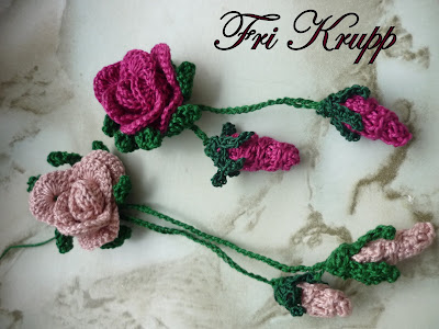 Krupp \u0026 Bauer H\u00e4kel und Strickmoden \/Accessoires: Como fazer a rosinha ...