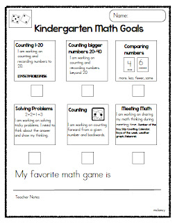Joyful Learning In KC: Writing, Math and Reading Goals