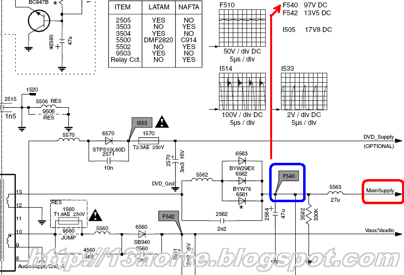 Diagrama Philips Chasis L03 1laa