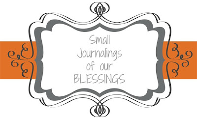 Small Journalings of our BLESSINGS