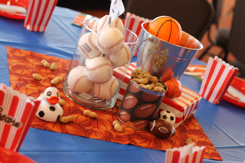NatalieKMudd Sports Themed Baby Shower