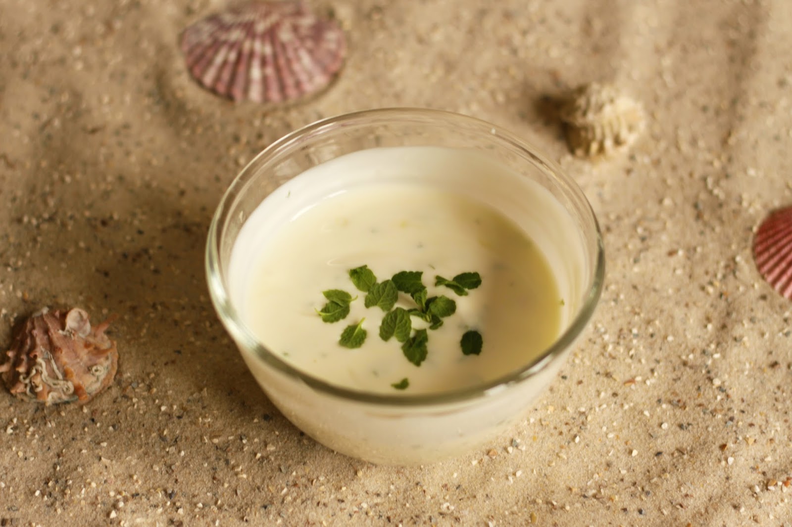 Pancake Stories Summer Pineapple Pancakes with Yoghurt Lemon Balm Dip