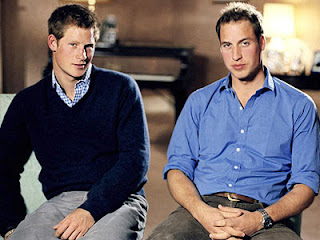 Prince harry and William portrait by new celebs wallpapers