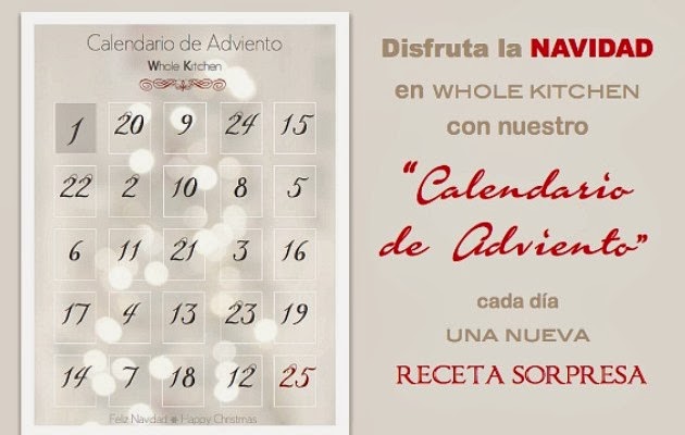 Calendario de Adviento Whole Kitchen 2013