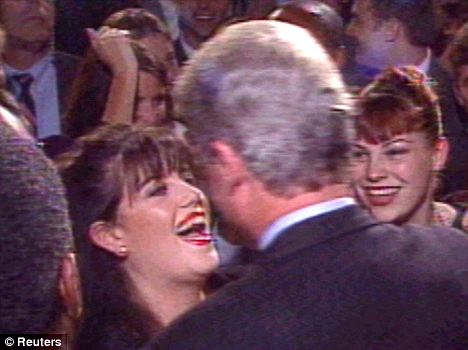 bill clinton and monica lewinsky scandal. The scandal almost destroyed