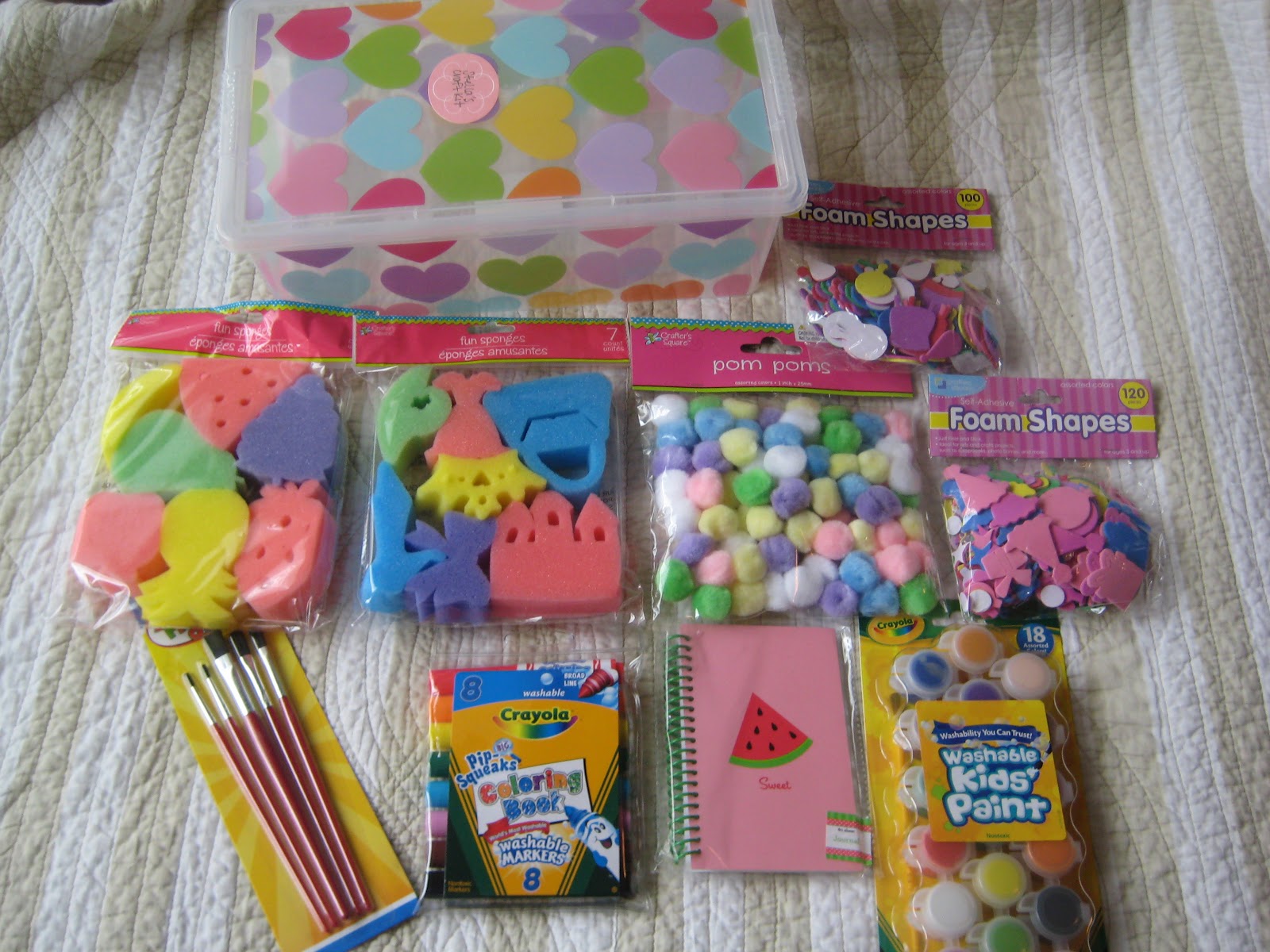 leaf and letter handmade how to make a toddler craft kit!