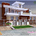 Modern style India house plan