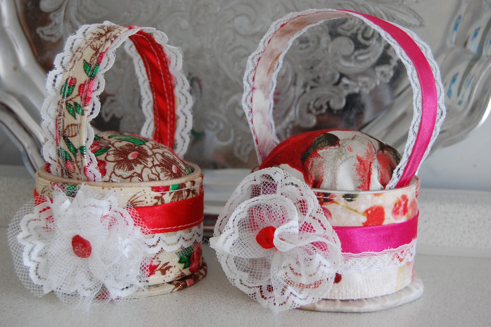 Игольница-корзинка своими руками 40