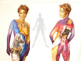 Artistic Body Painting Girl