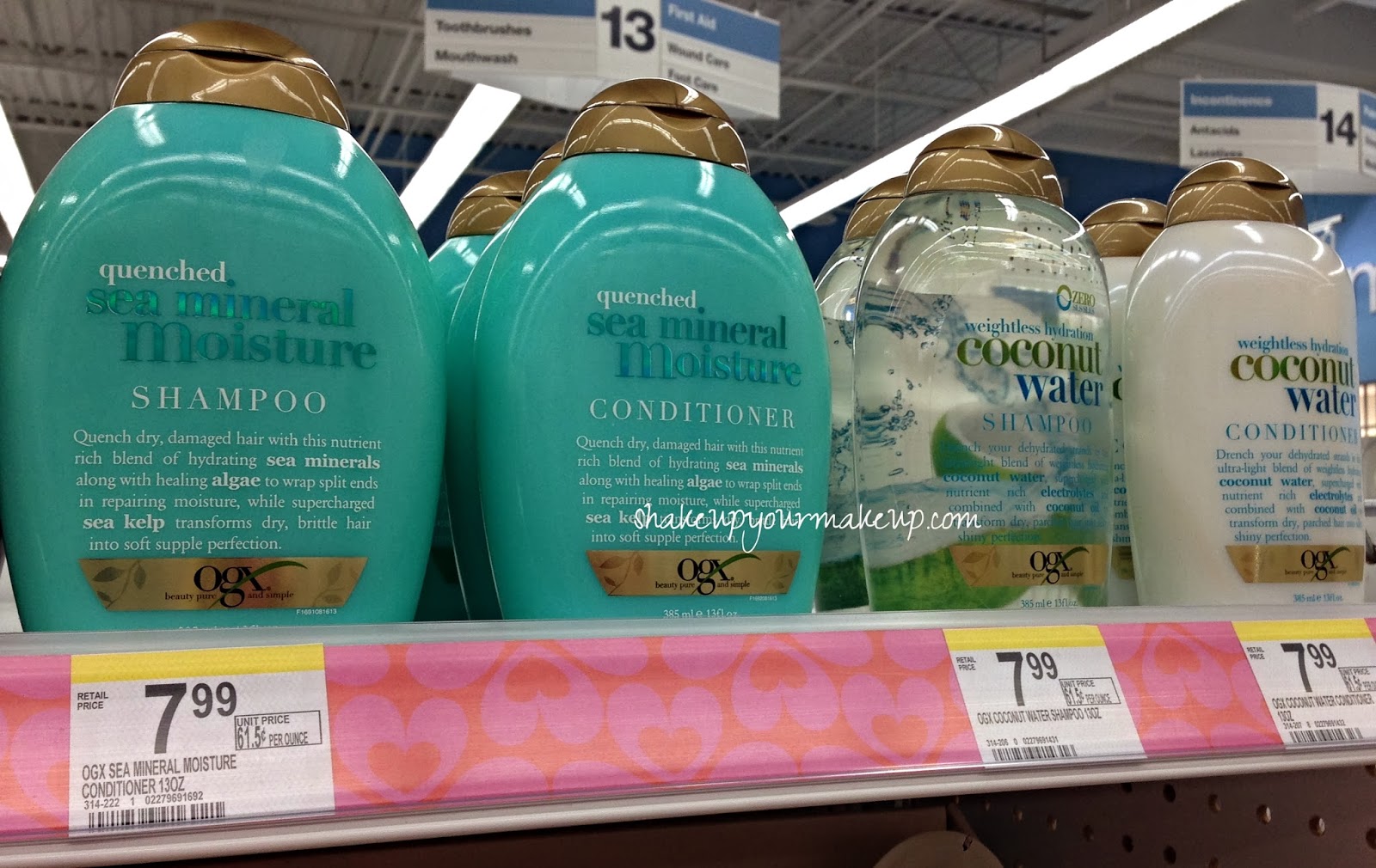 Spotted at Walgreens Organix Hair Lemon Highlights, Kukui Oil, Sea
