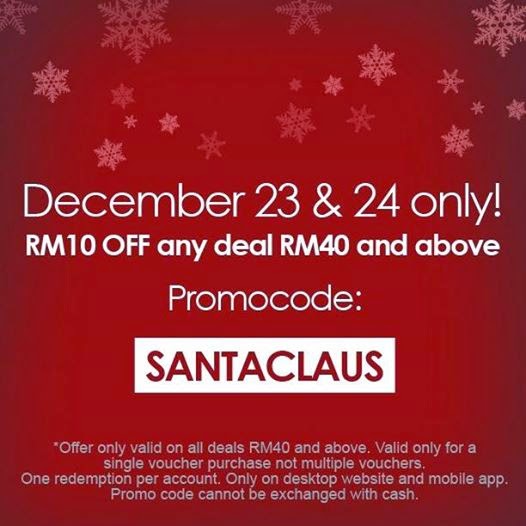 Groupon offer RM10 OFF for 2 days Only! Discover,Your Life