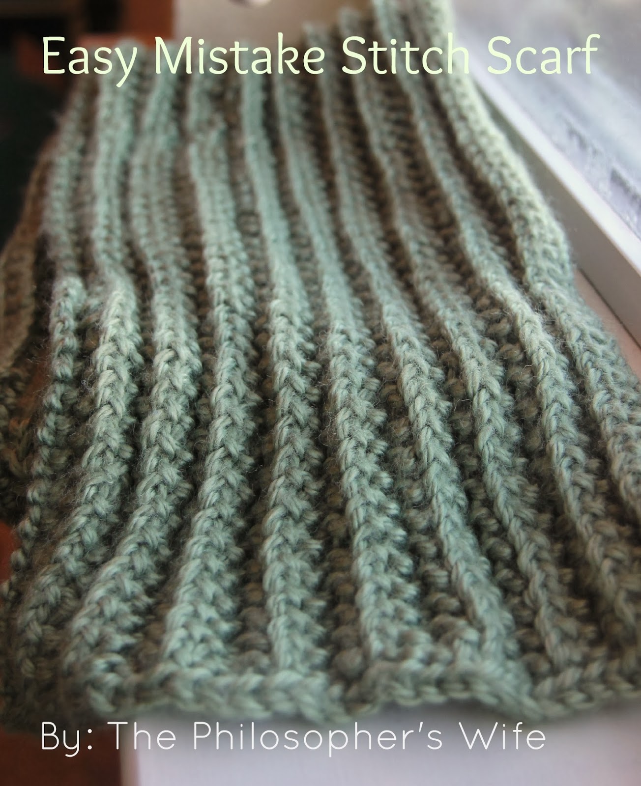 Easy Mistake Stitch Scarf The Purl Bee Knitting # 2016 Car Release Date