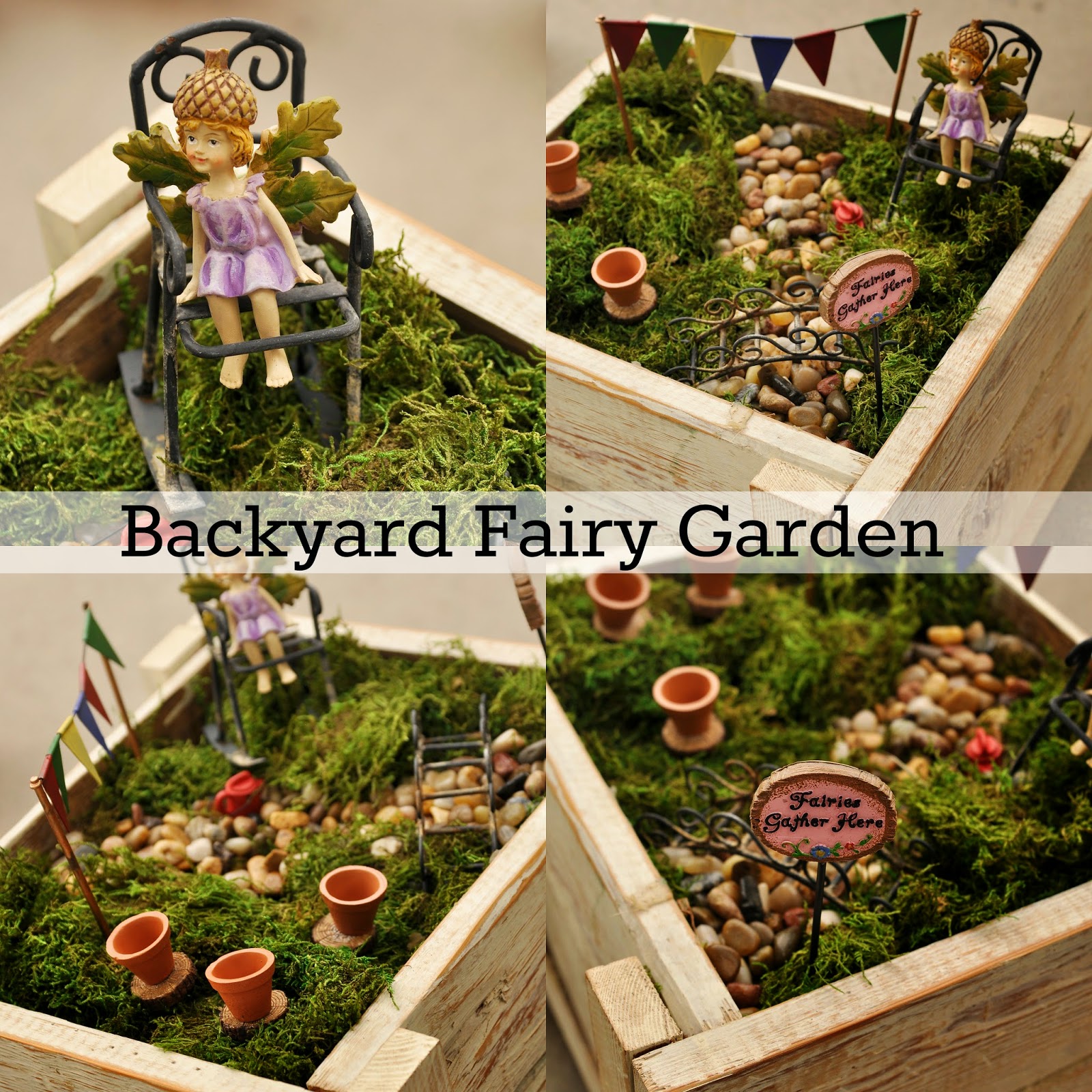 Housewife Eclectic Backyard Fairy Garden