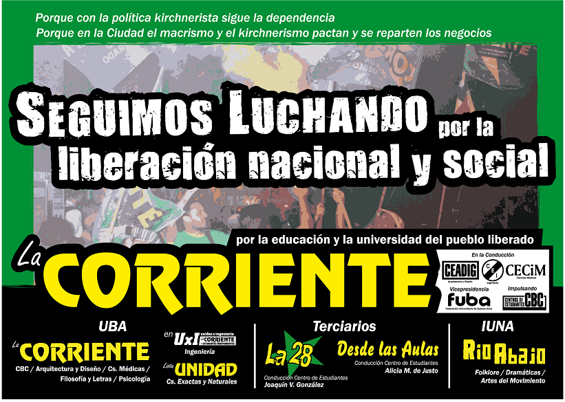 Formamos parte de "La Corriente"