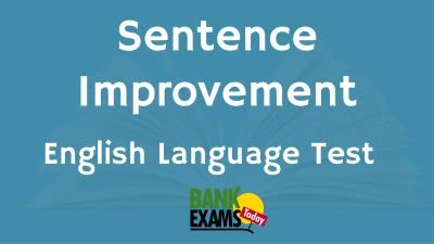 sentence improvement test