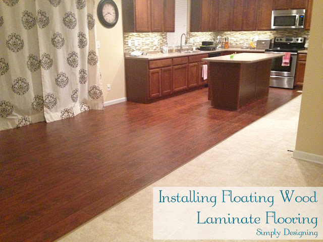 Laminate Wood Flooring Installation | #diy #homeimprovement #flooring | Simply Designing