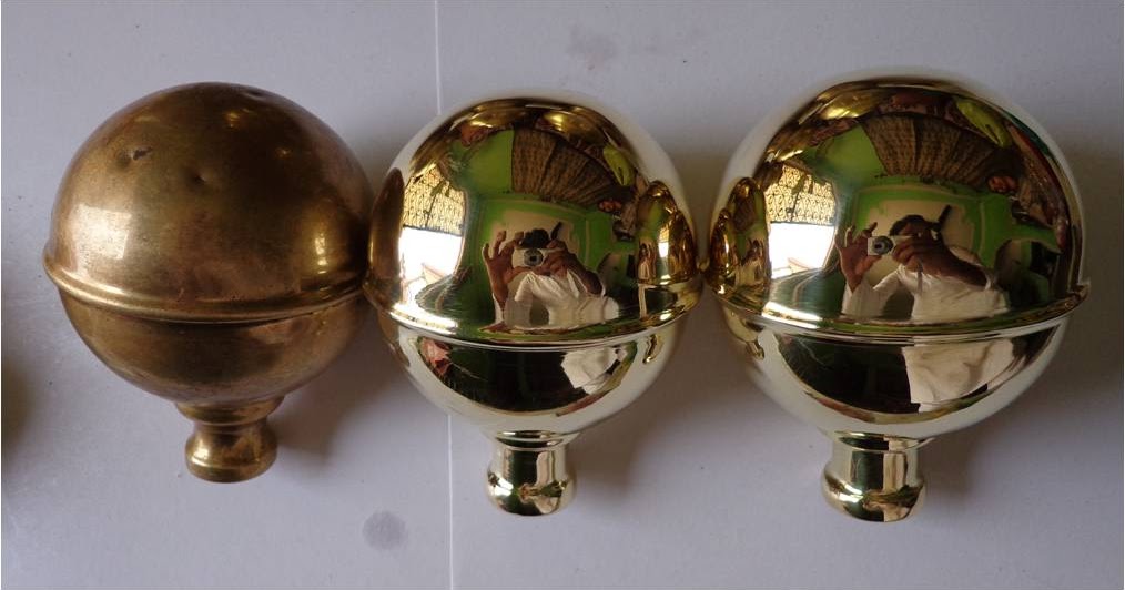 Brass Bed Parts Exporters Replacement Brass Bed Knobs, Replacement