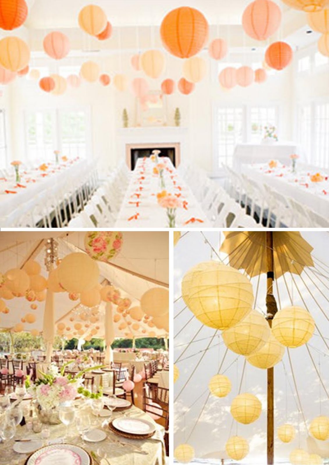 Icing Designs Party Decor Ideas...Paper Lanterns