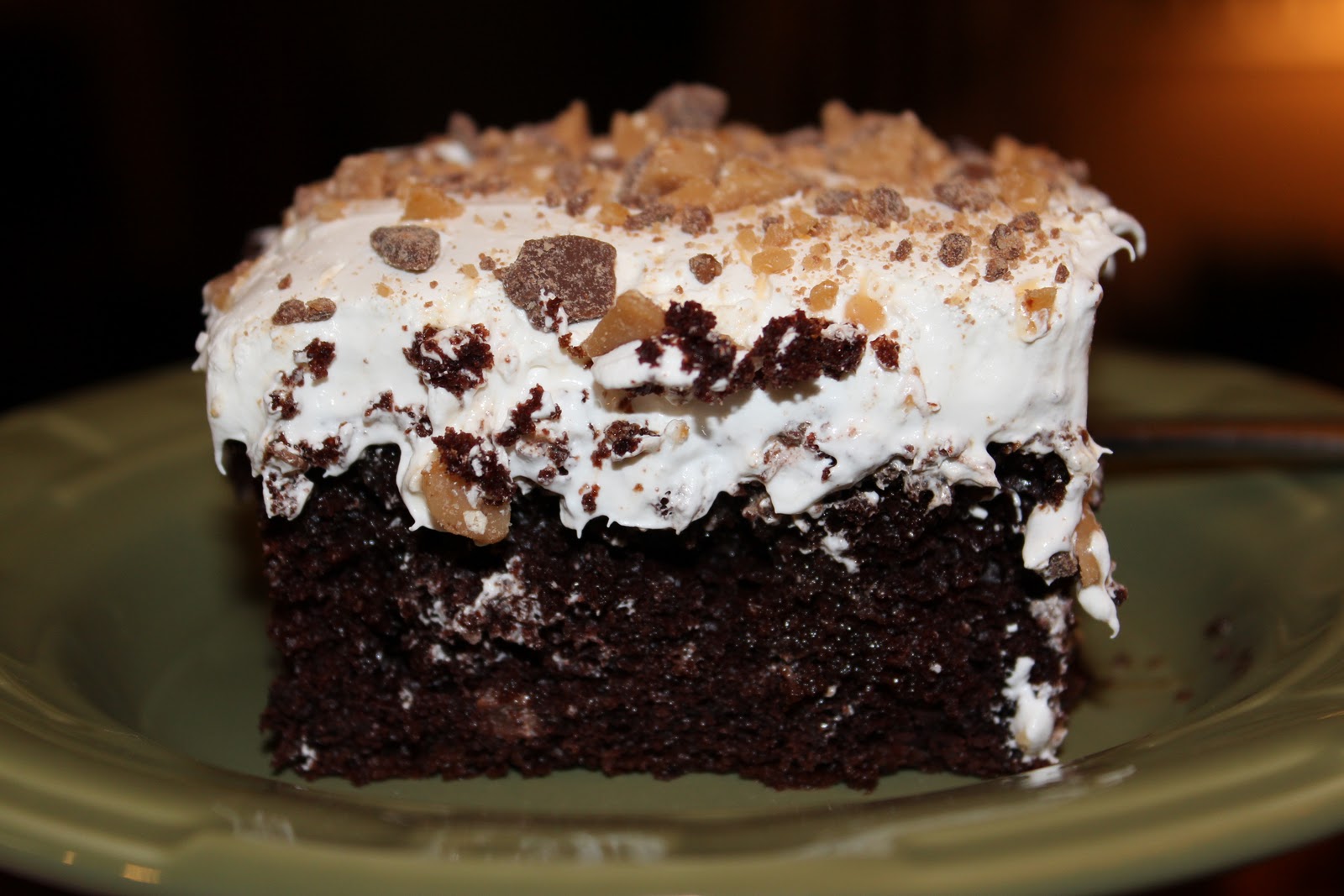 Michelle's Tasty Creations Chocolate Caramel Crunch Cake