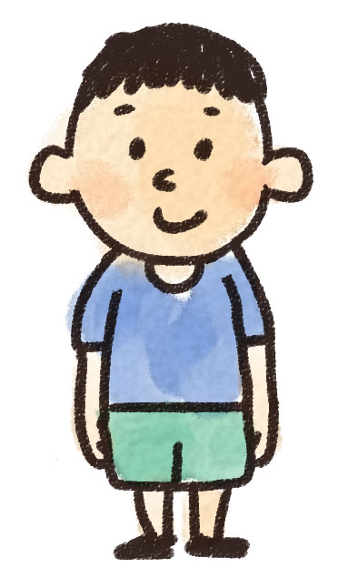 小学生の男の子のイラスト ゆるかわいい無料イラスト素材集