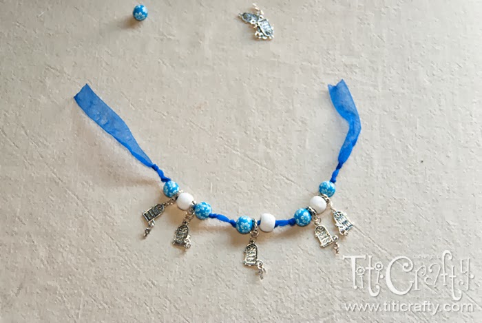 DIY Home Sweet Home Bracelet and Earrings