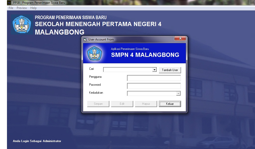 Contoh Program Penerimaan Siswa Baru Yogyakarta