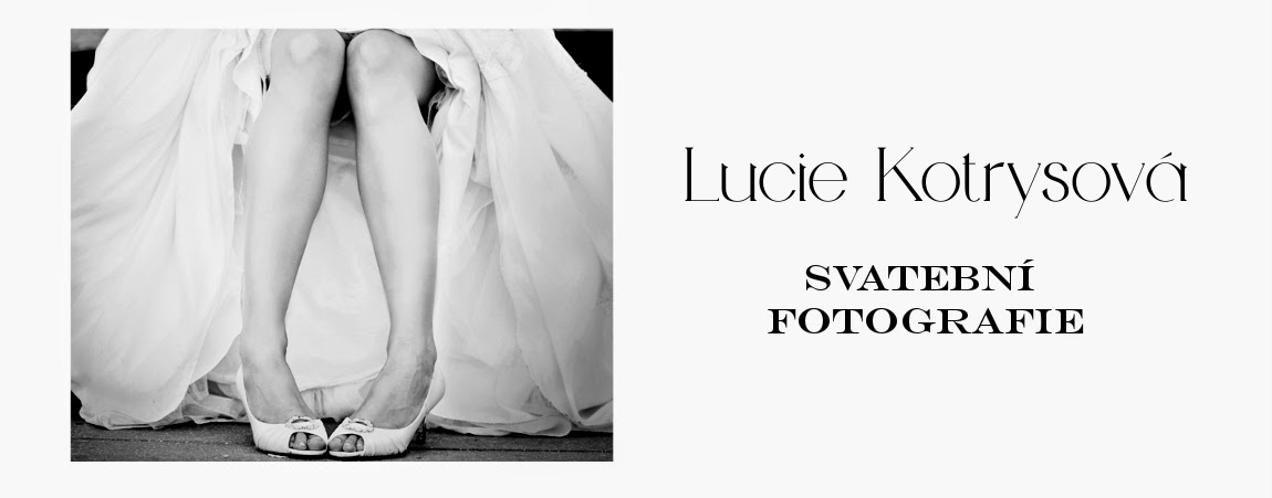 Svatební fotografie  Lucie Kotrysová