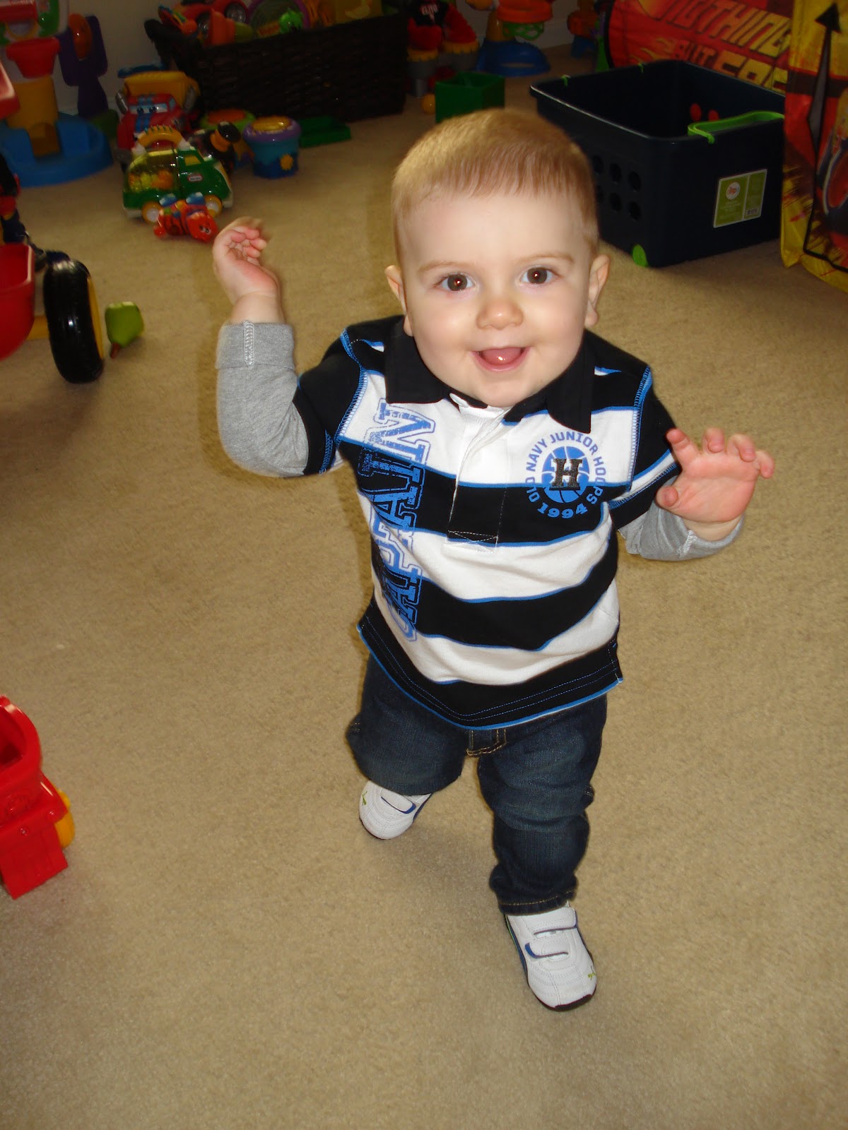 15 month old walking