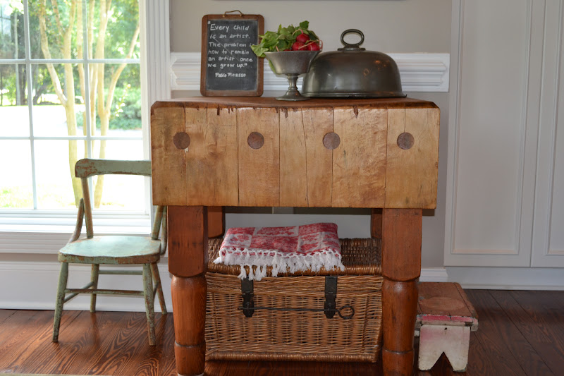 Three Pixie Lane A Restored Butcher S Block