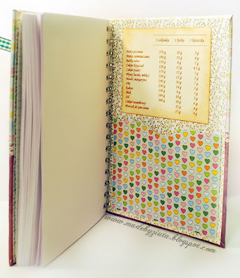 scrapbooking przepiśnik notes kulinarny barbara wójcik piekary śląskie