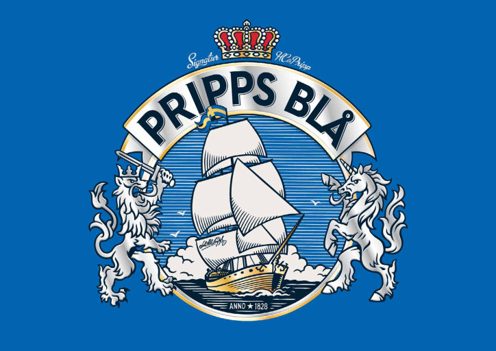 Logotyp för PRIPPS BLÅ