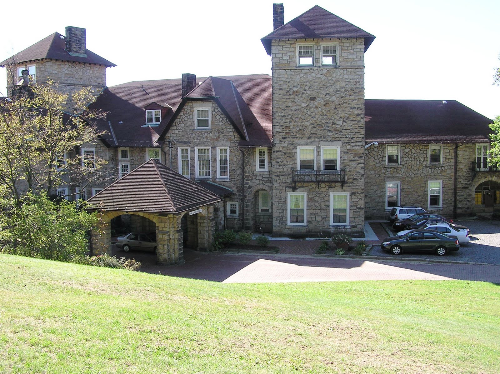 Lookin' Up C is for Castle and Country Church